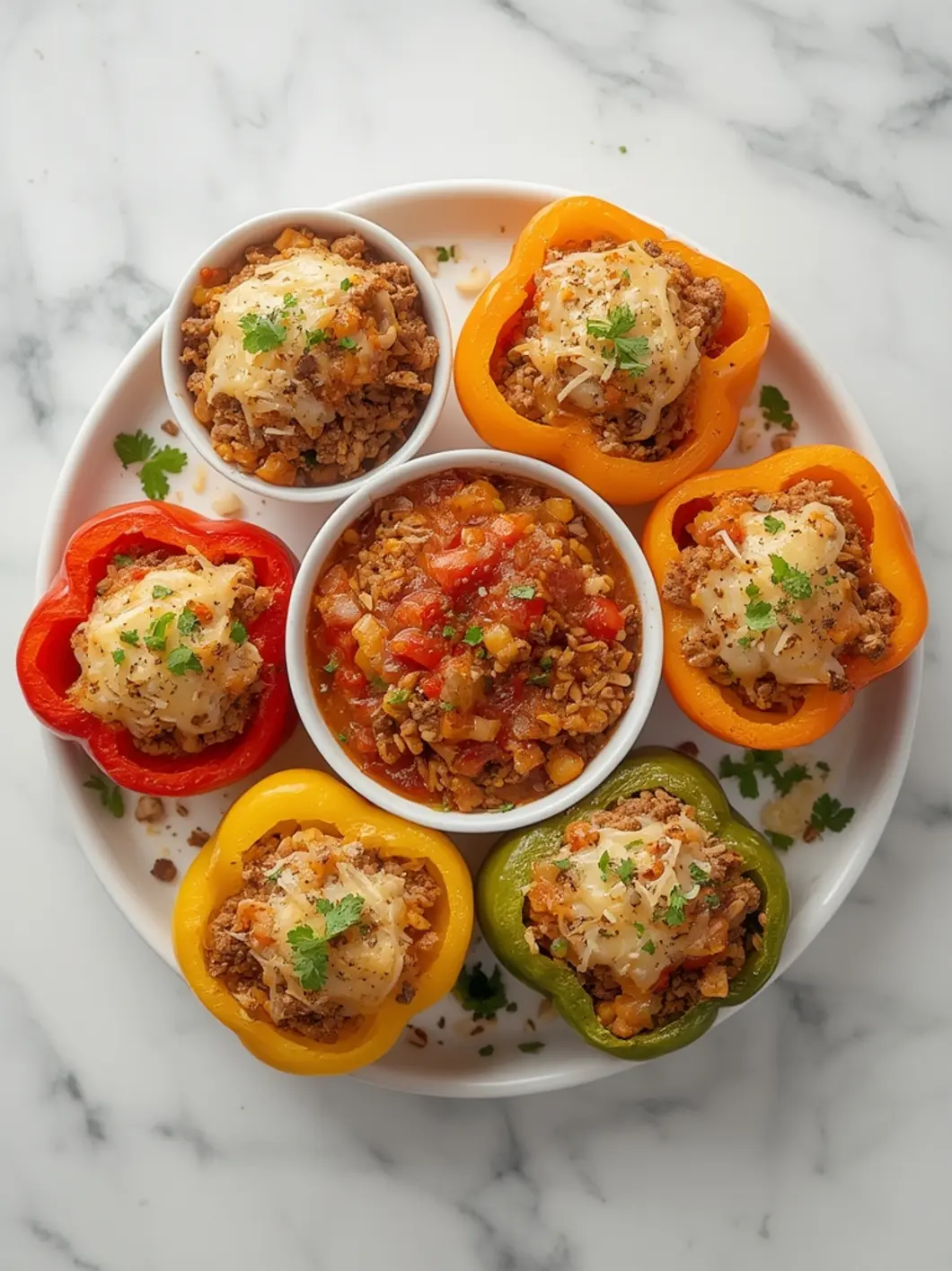 Easy Stuffed Bell Peppers (5-Ingredient Dinner) 5 Stuffed Bell Peppers variations