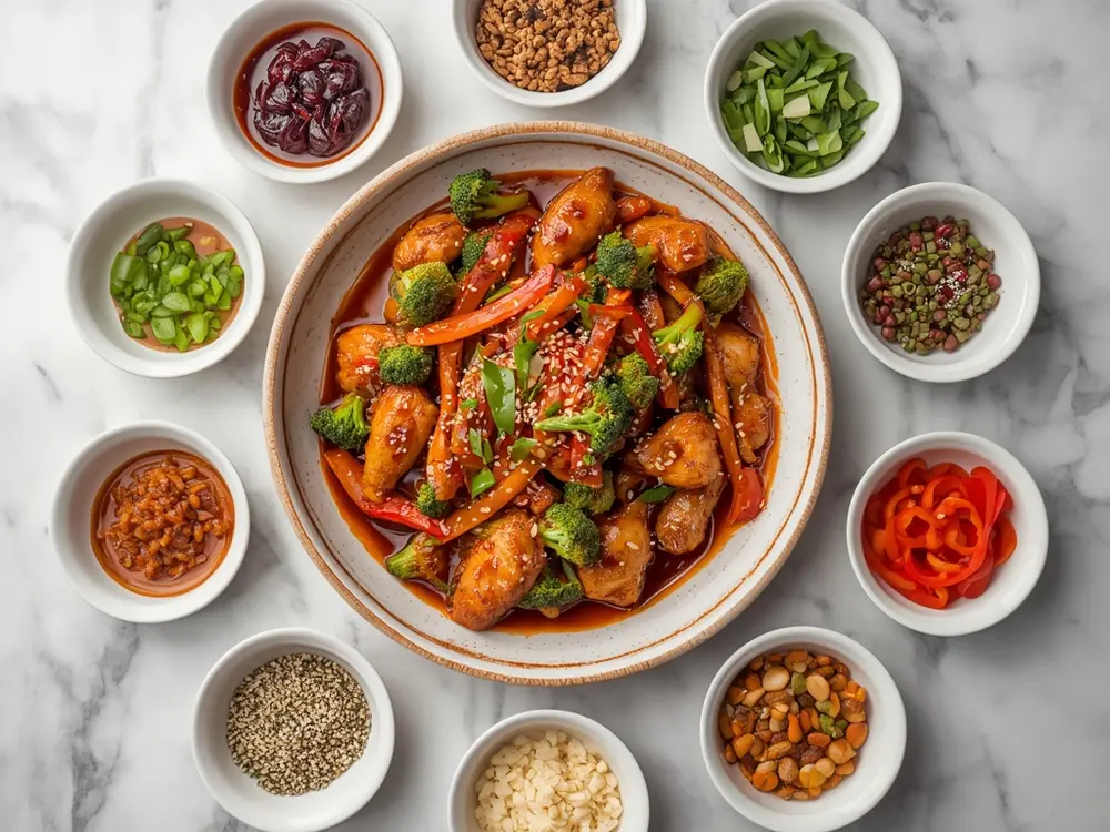 Teriyaki Chicken Stir Fry variations