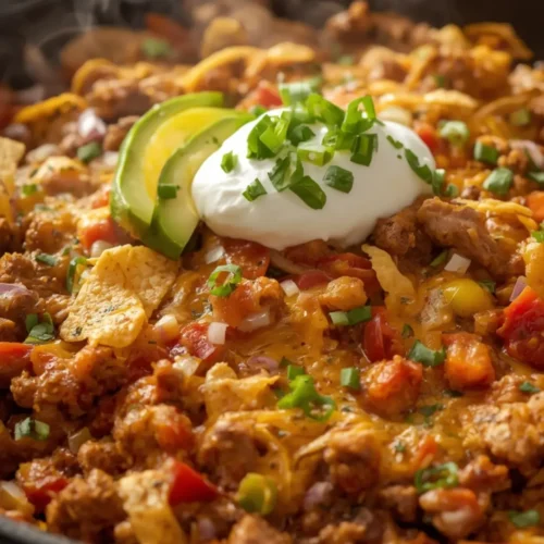 Turkey Taco Skillet