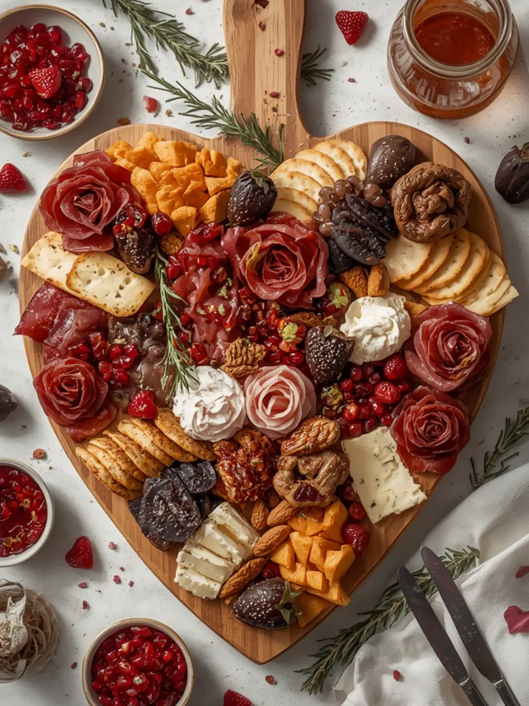 Valentines Charcuterie Board 2
