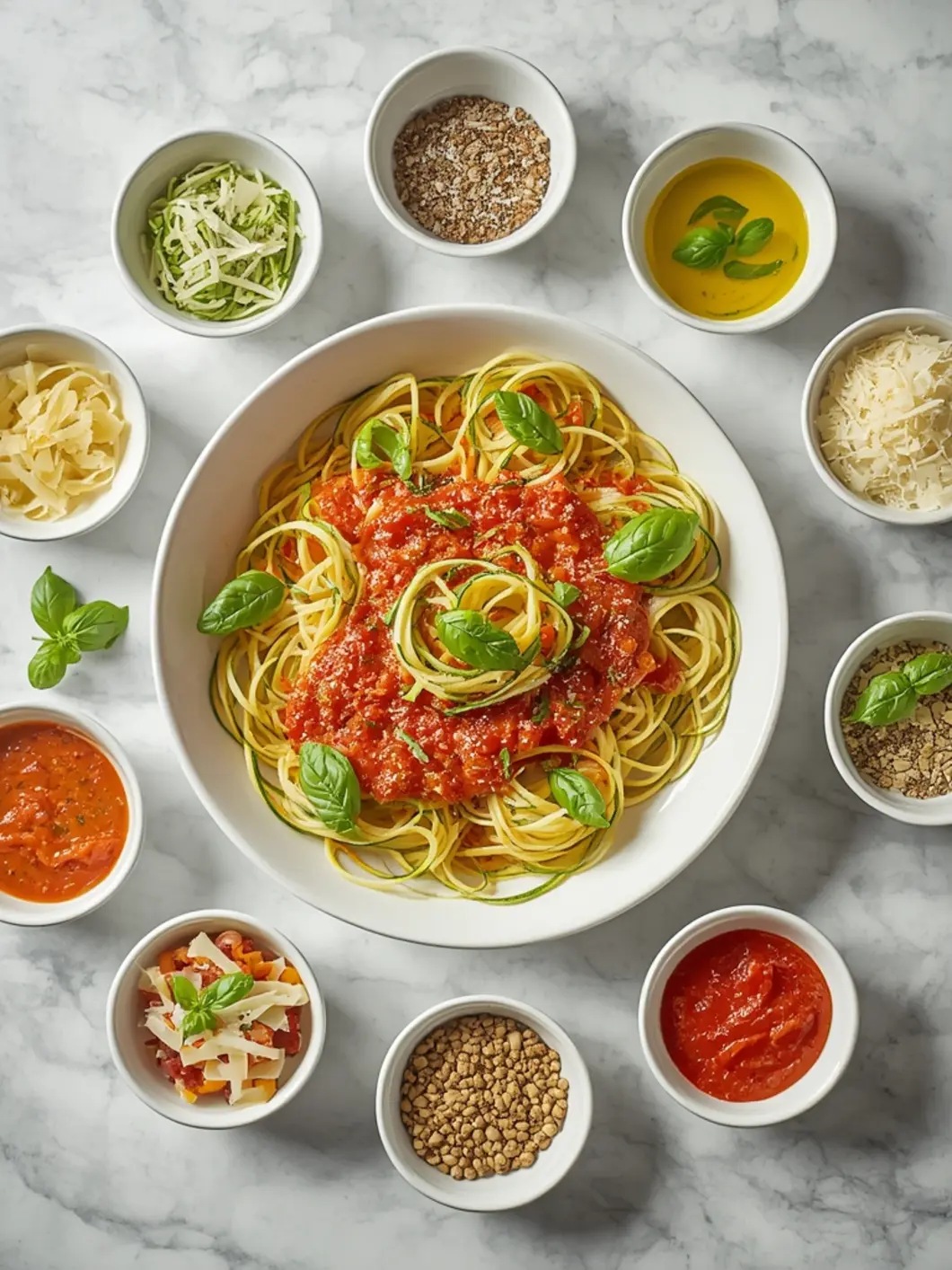 Easy Zucchini Noodles with Garlic Lemon Sauce (5-Ingredient) 5 Zucchini Noodles variations