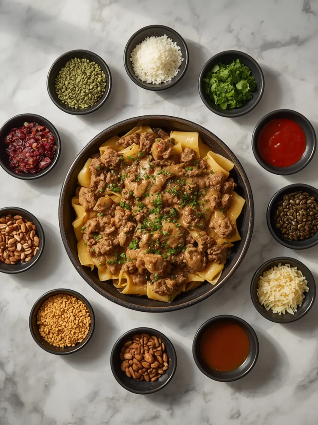 Savory 5-Ingredient Creamy Beef Stroganoff 5 beef stroganoff variations