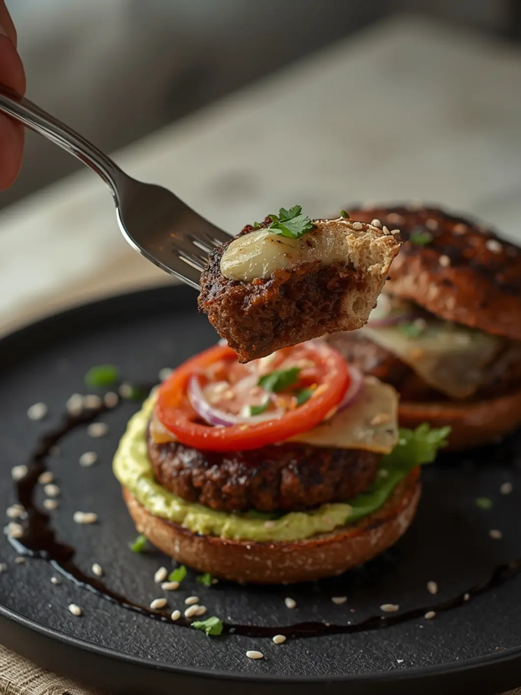Quick 25-Minute Crispy Black Bean Burgers (Skillet) 4 black bean burgers 3