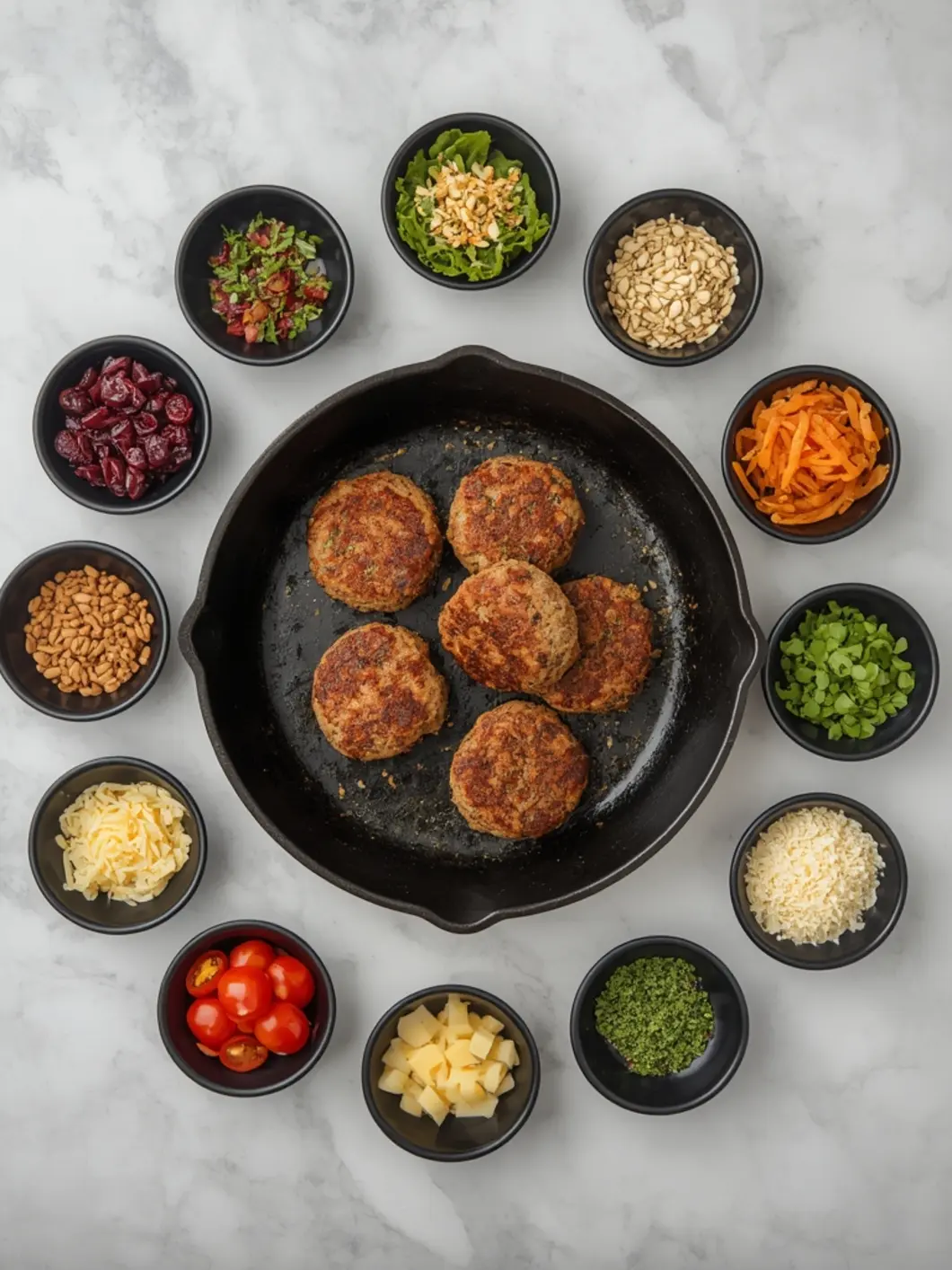 Quick 25-Minute Crispy Black Bean Burgers (Skillet) 5 black bean burgers variations