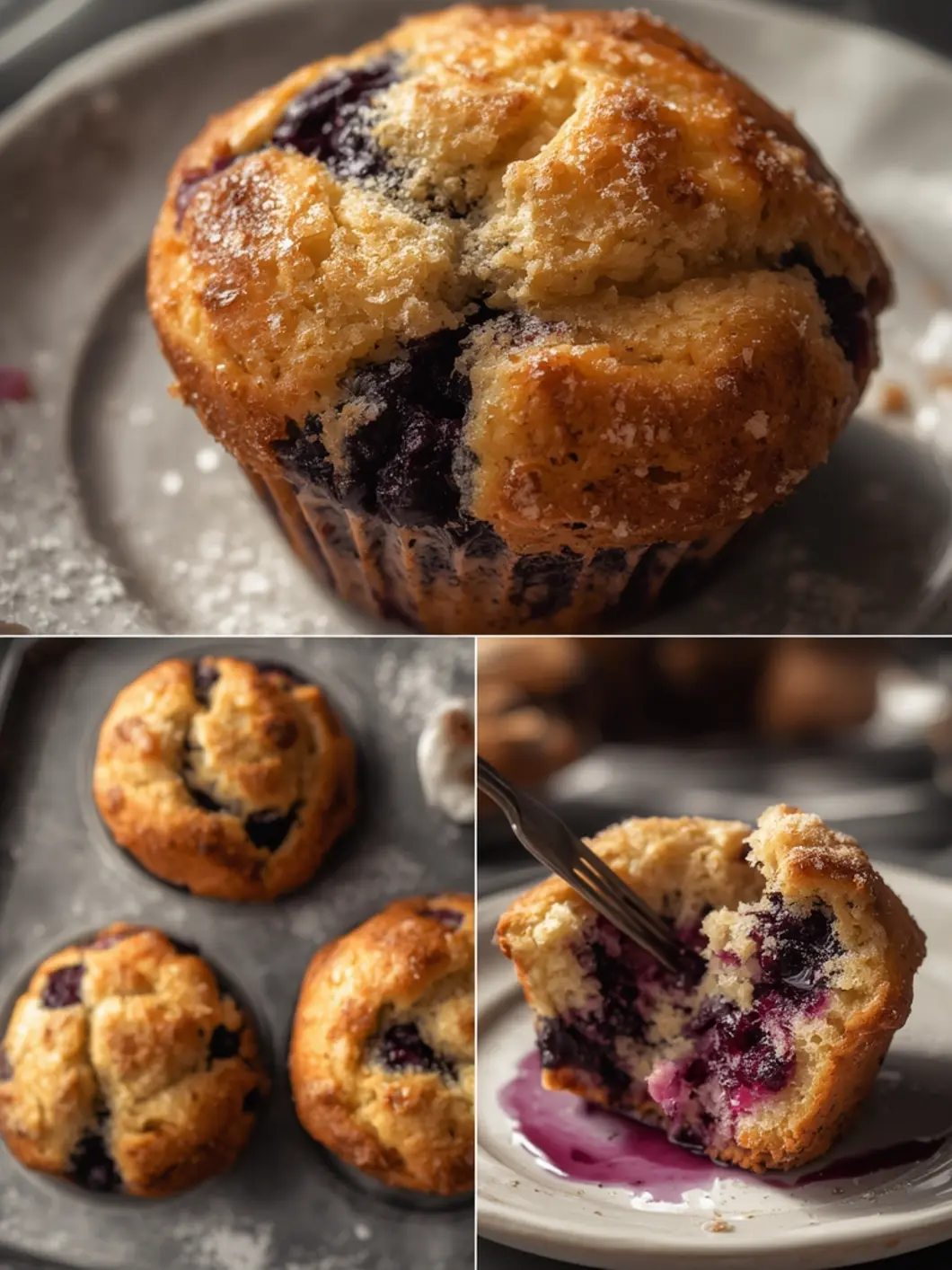 blueberry muffins 1