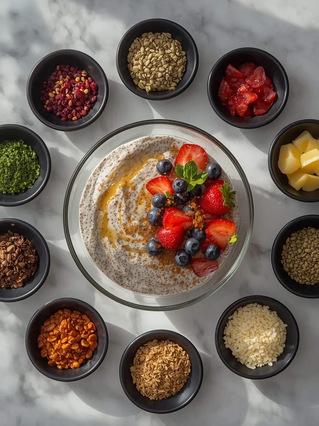 chia pudding variations