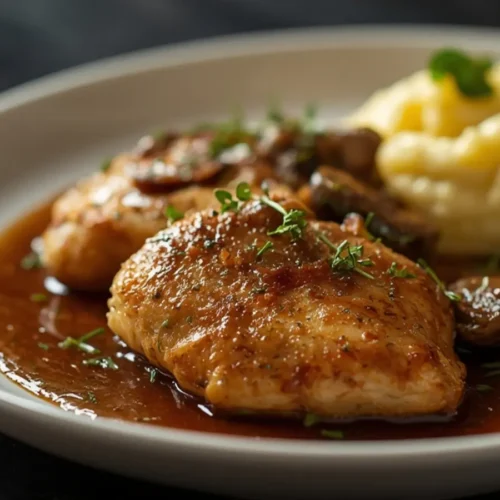 Weeknight Luxury Creamy Chicken Marsala (Family Favorite) 6 chicken marsala