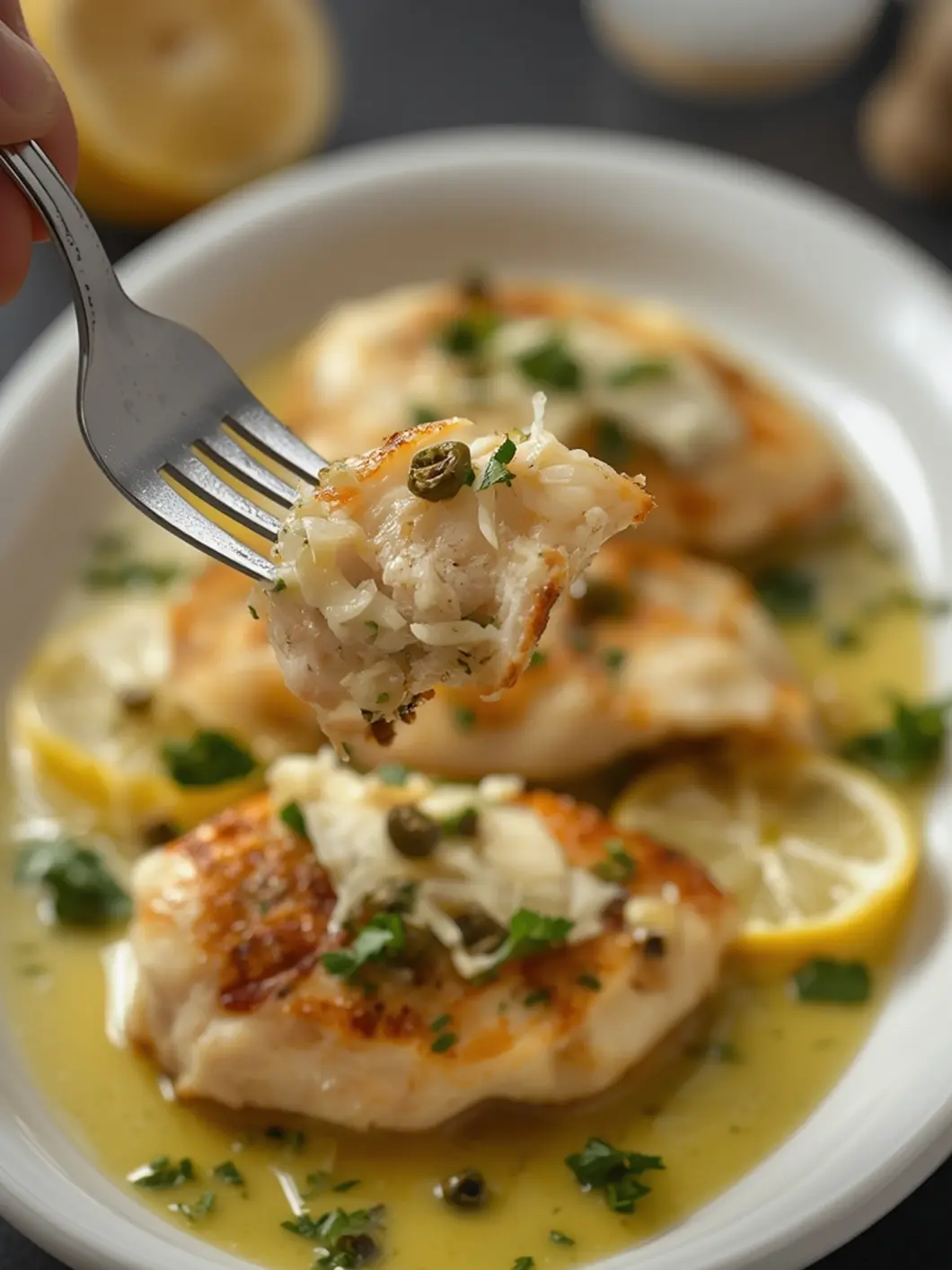 Irresistible 6-Ingredient Tender Chicken Piccata 5 chicken piccata 3