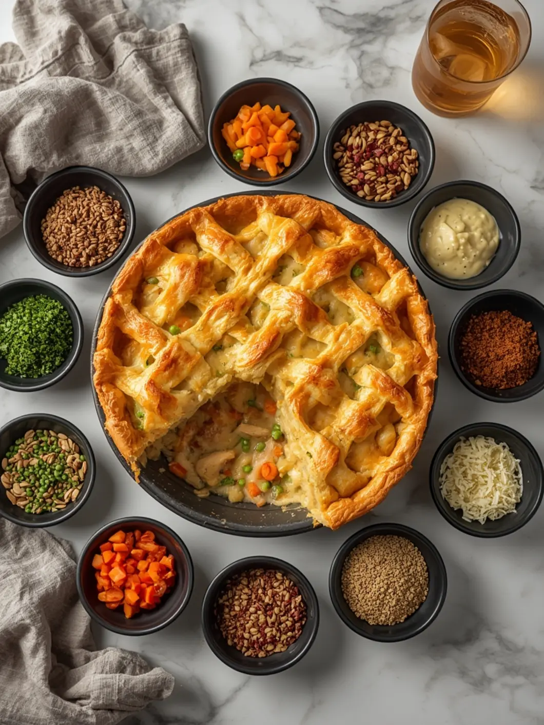 chicken pot pie variations