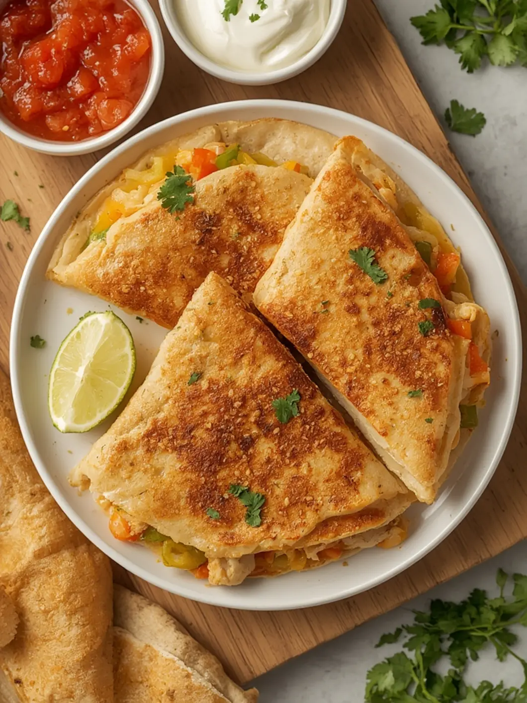 chicken quesadillas 2
