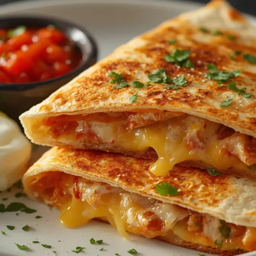 chicken quesadillas