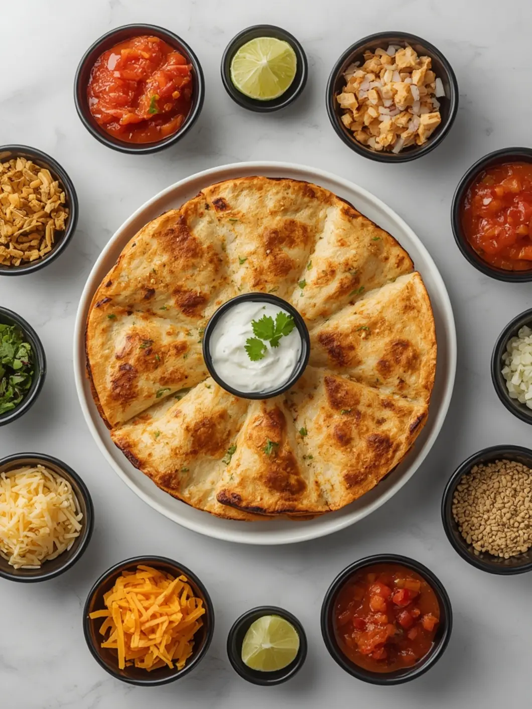 chicken quesadillas variations