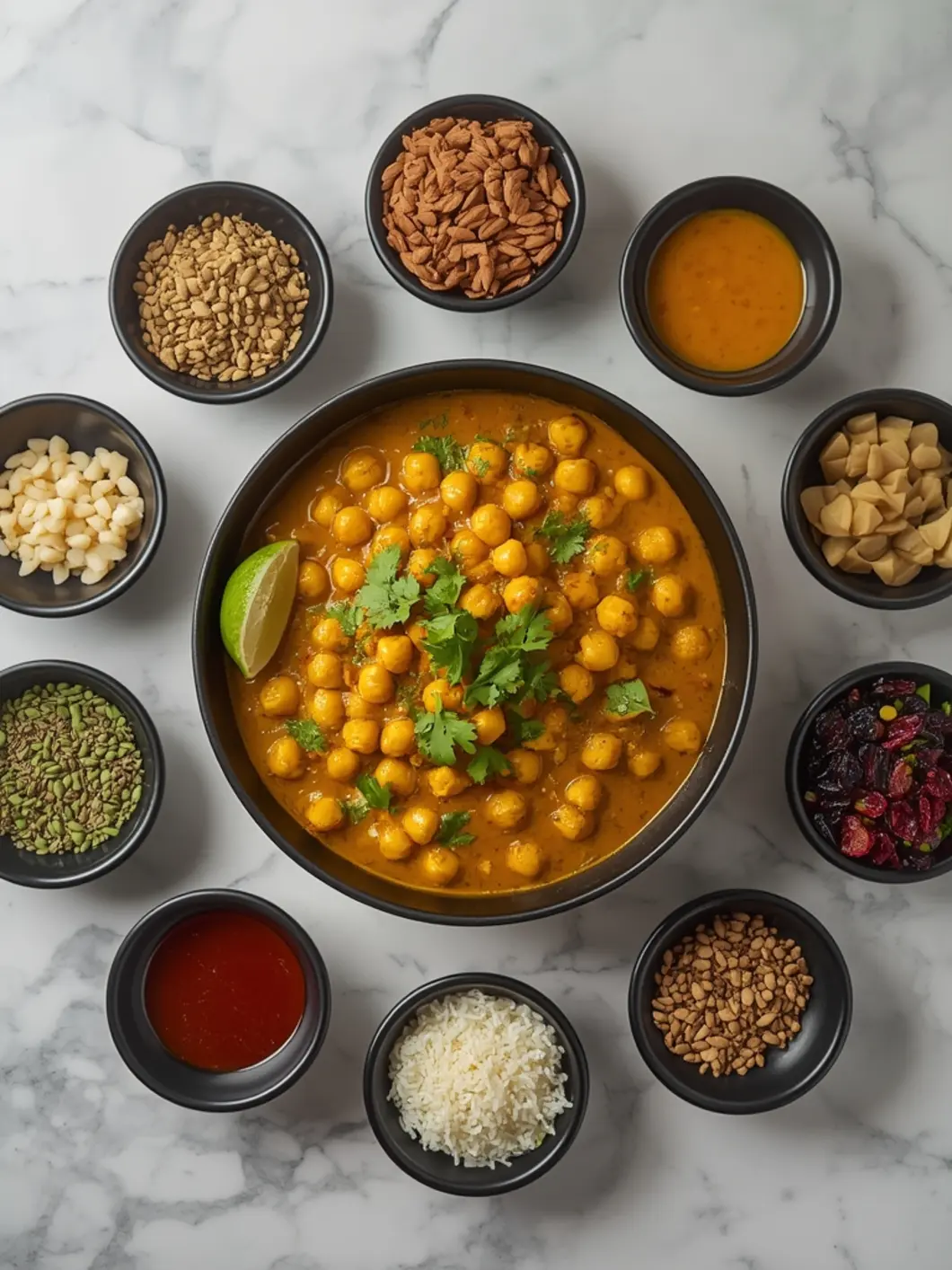 chickpea curry variations