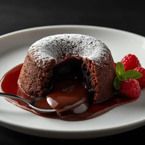 Healthy Rich Chocolate Lava Cake (Low-Sugar, Guilt-Free) 6 chocolate lava cake