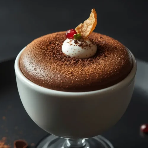chocolate mousse