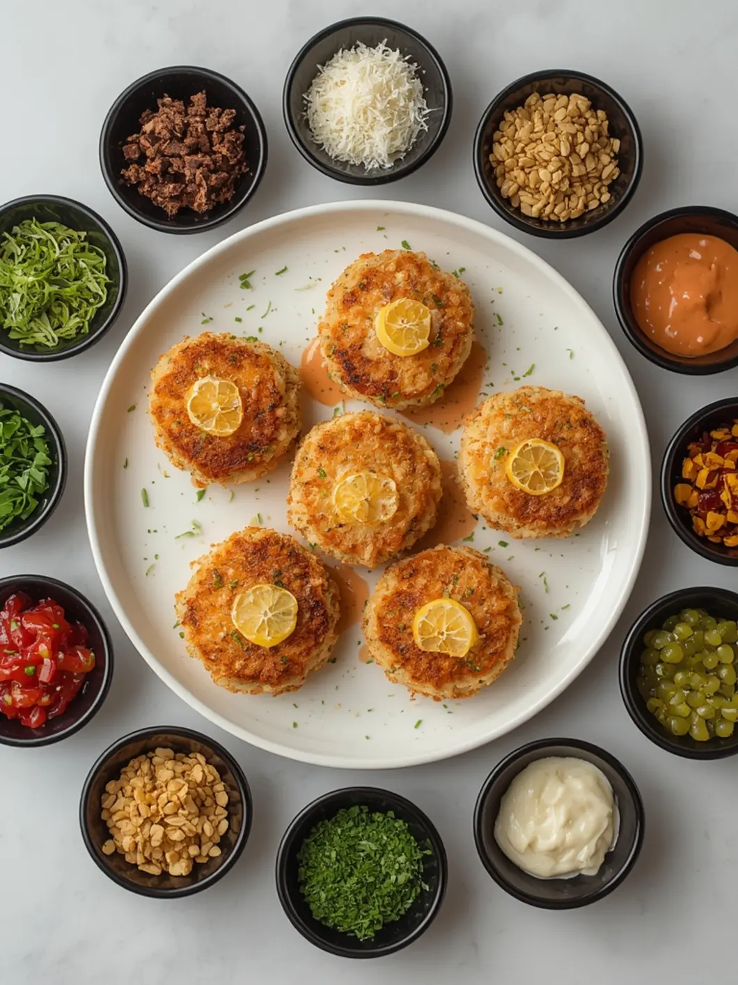 crab cakes variations