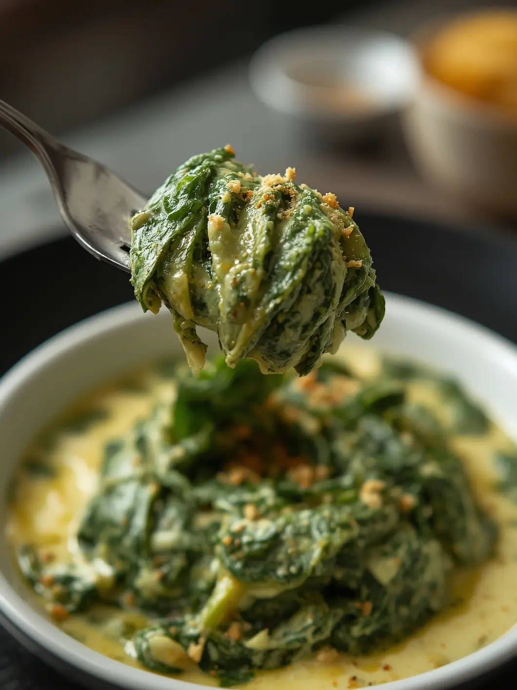creamed spinach 3