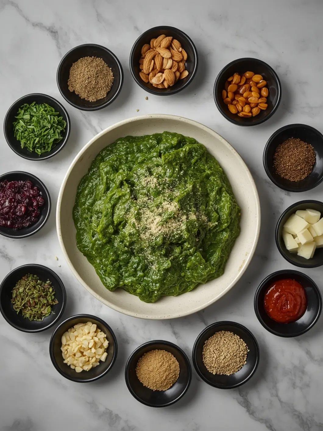 creamed spinach variations