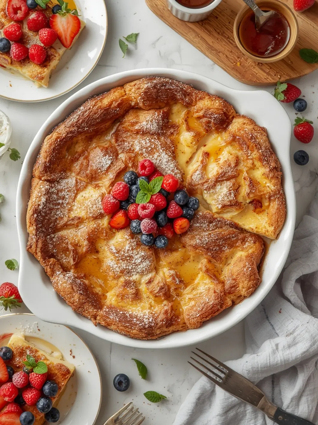 Overnight French Toast Casserole (Soak & Bake) 2 french toast casserole 2