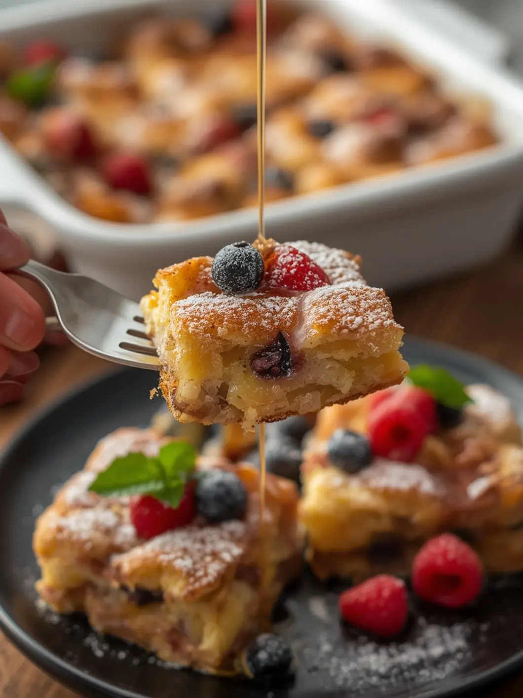 Overnight French Toast Casserole (Soak & Bake) 4 french toast casserole 3
