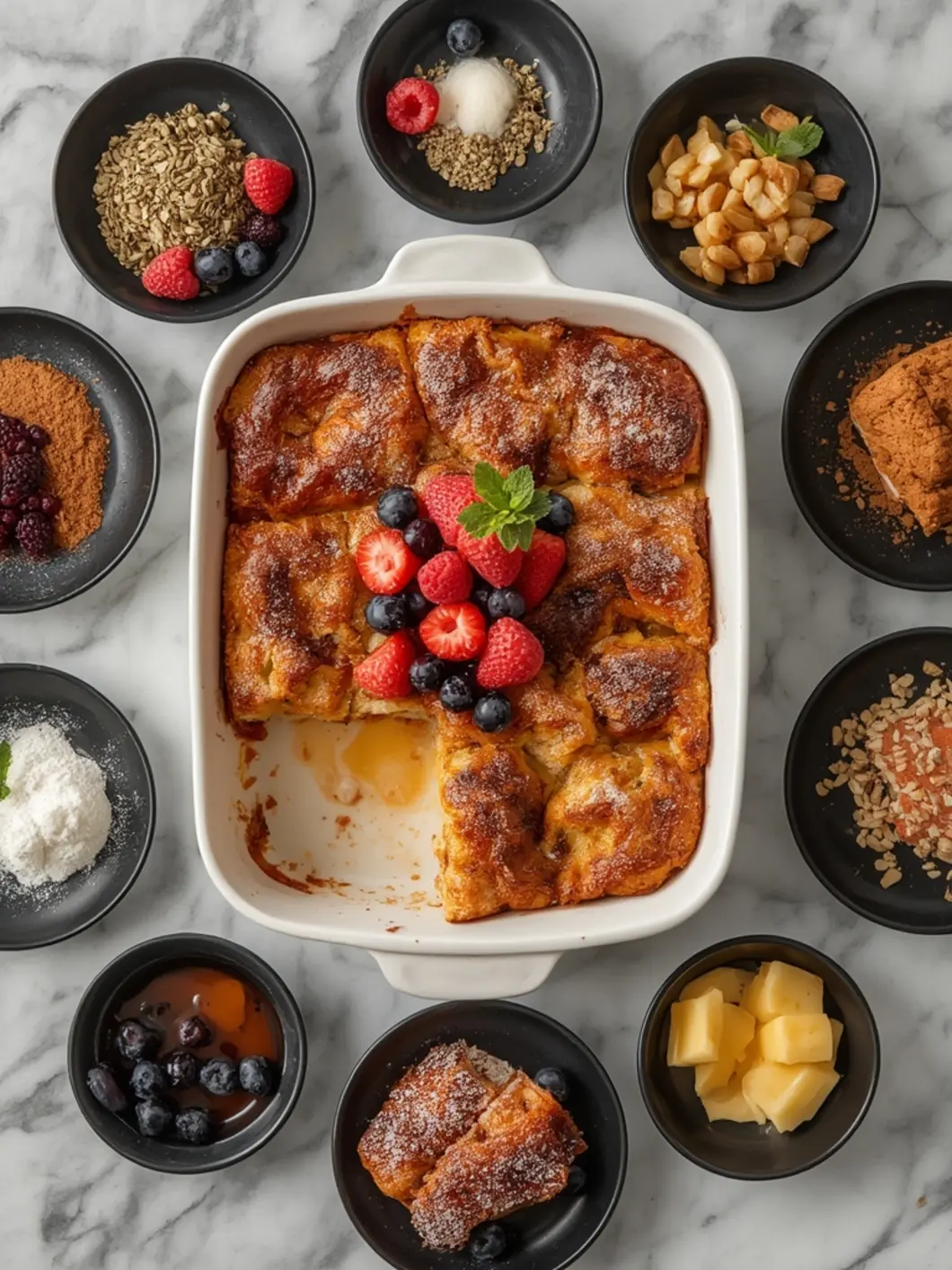 Overnight French Toast Casserole (Soak & Bake) 5 french toast casserole variations