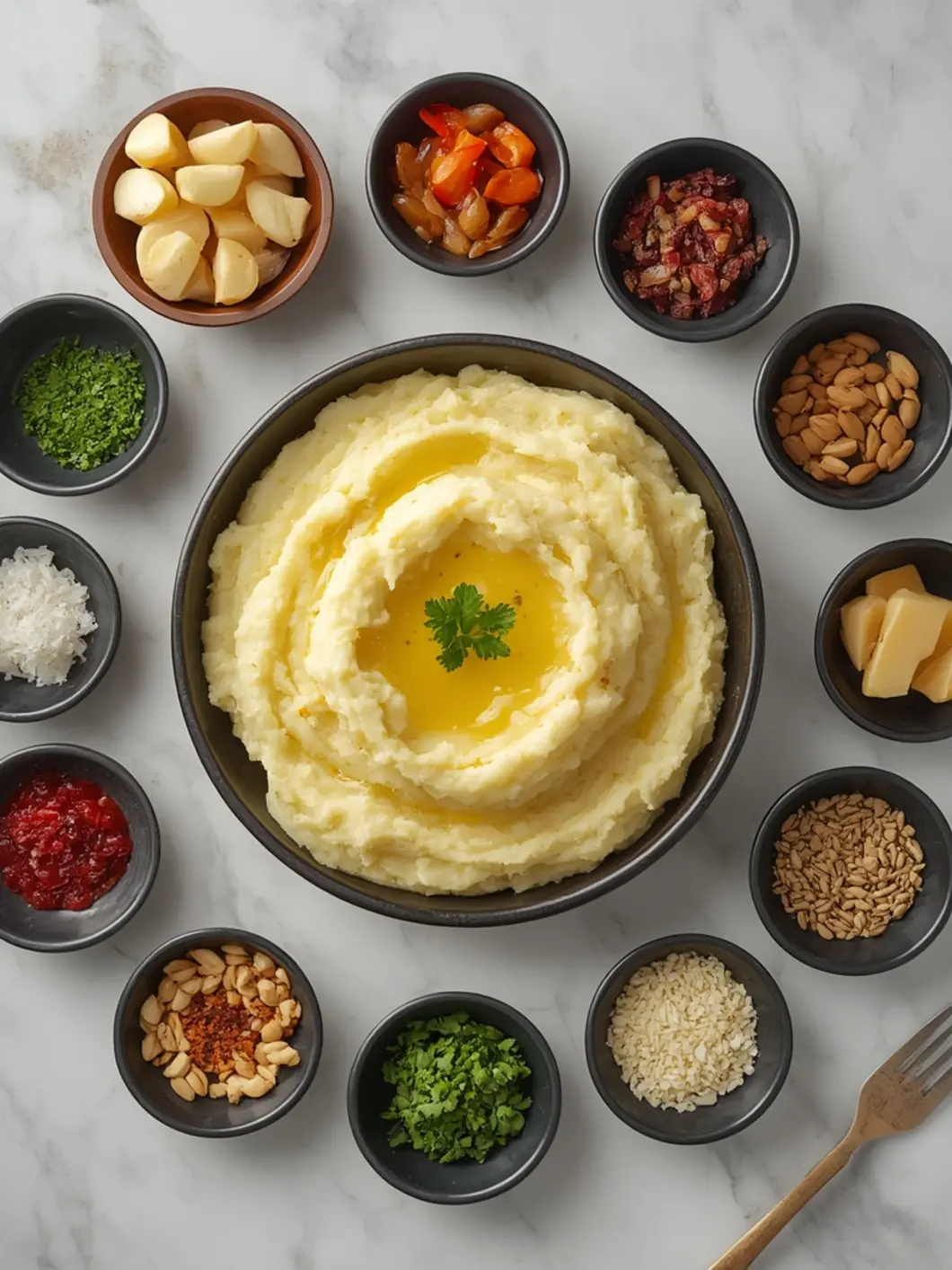 garlic mashed potatoes variations