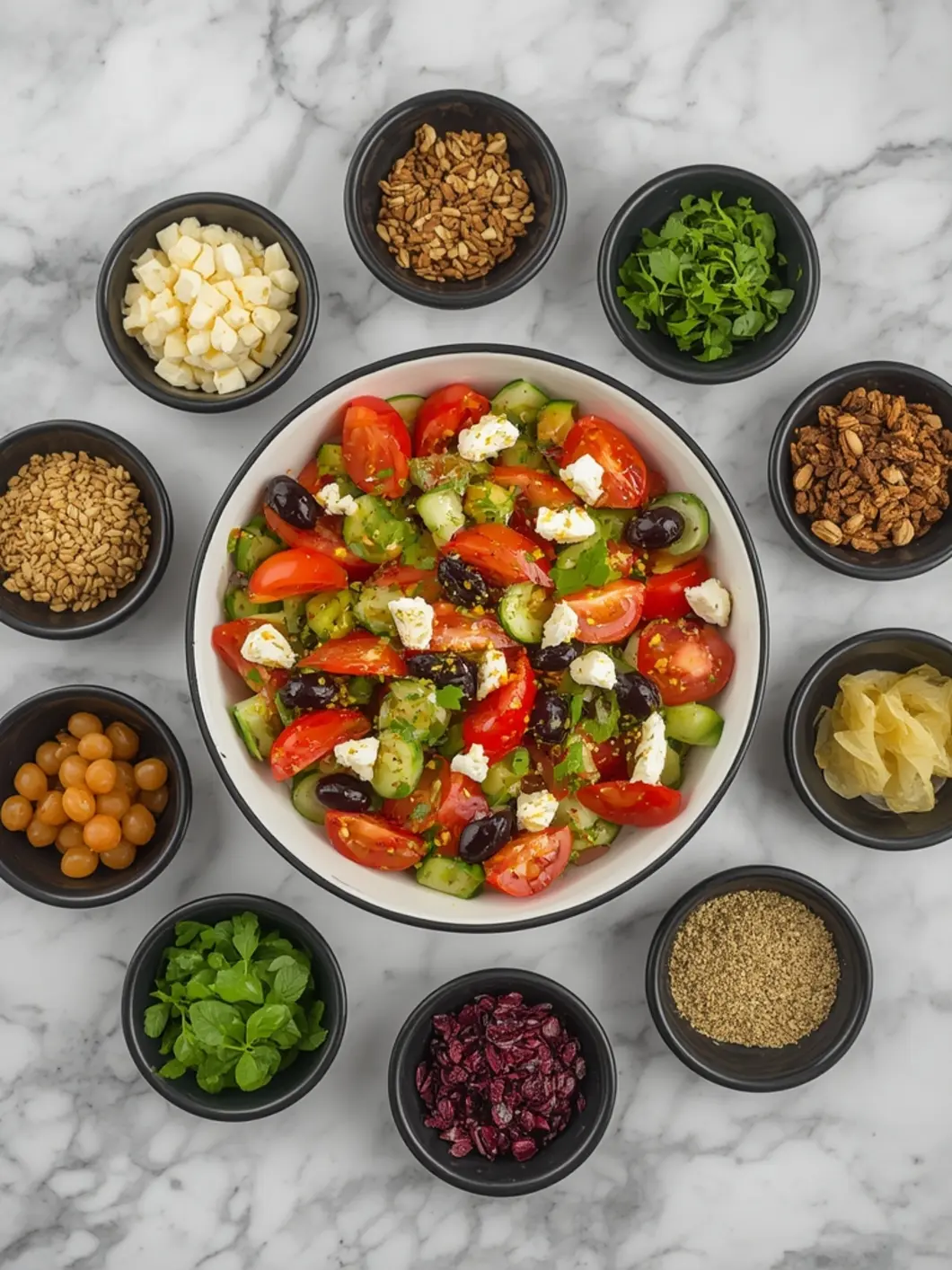 Fresh Crispy Greek Salad (Perfect Summer Side Dish) 5 greek salad variations