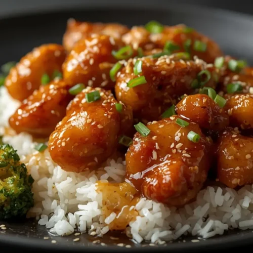 honey garlic chicken