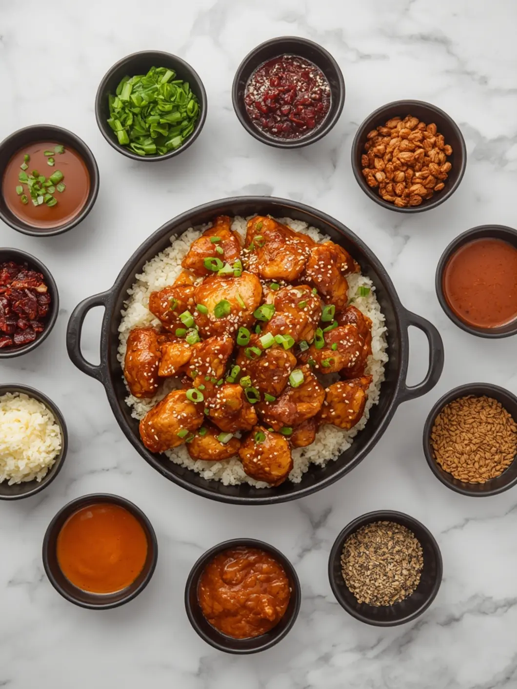 honey garlic chicken variations