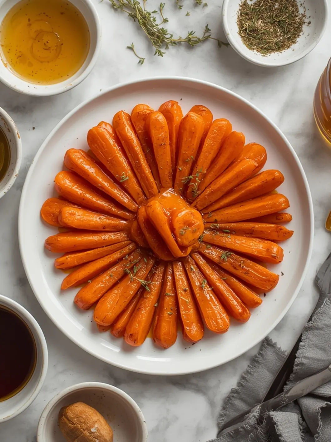 honey glazed carrots 2