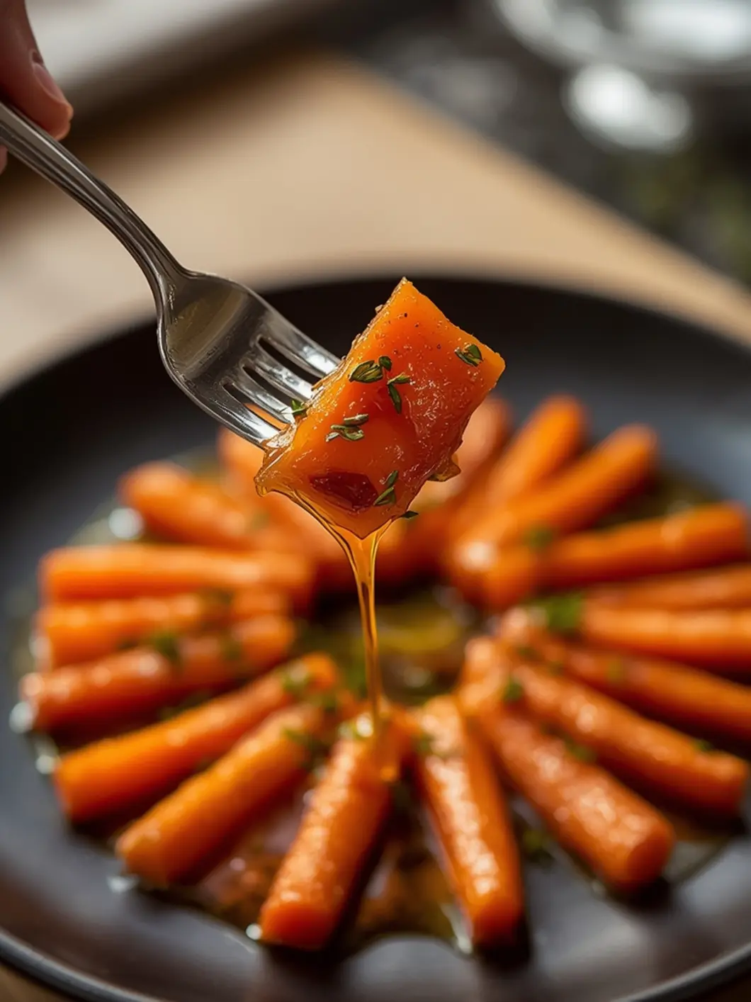 honey glazed carrots 3