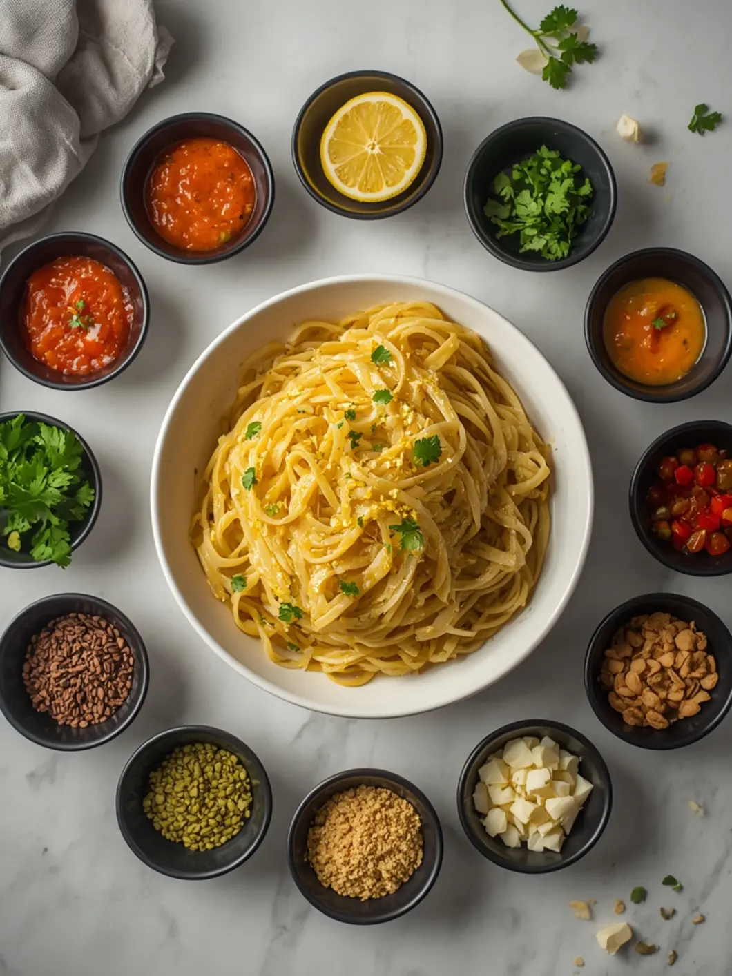 Foolproof Golden Lemon Garlic Pasta (30-Minute) 4 lemon garlic pasta variations