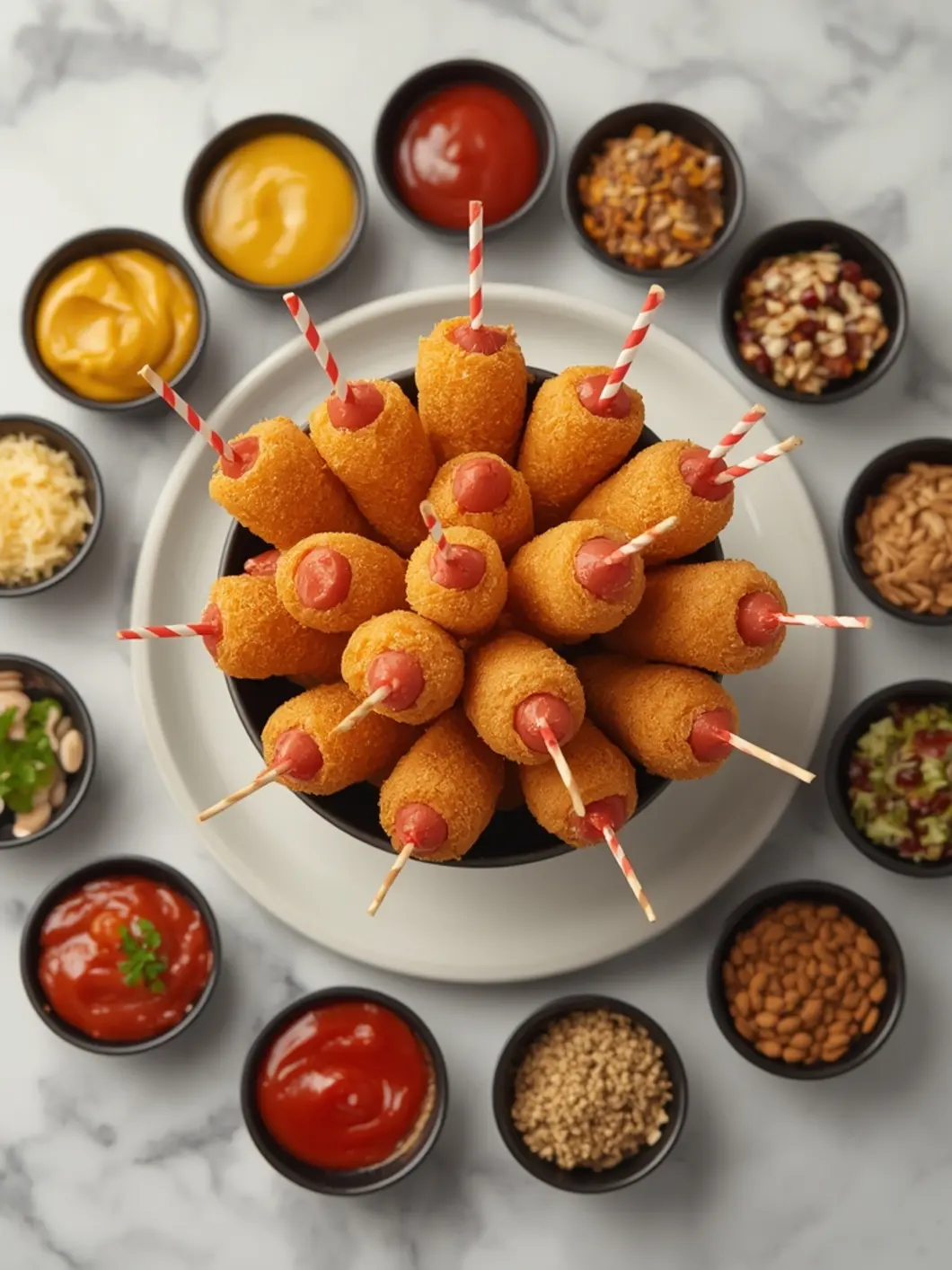 mini corn dogs variations