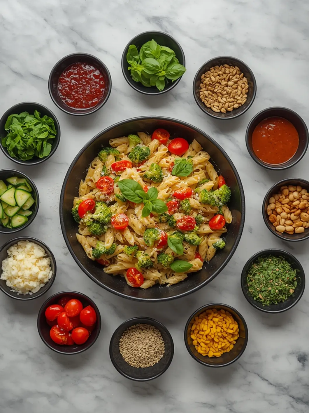 pasta primavera variations