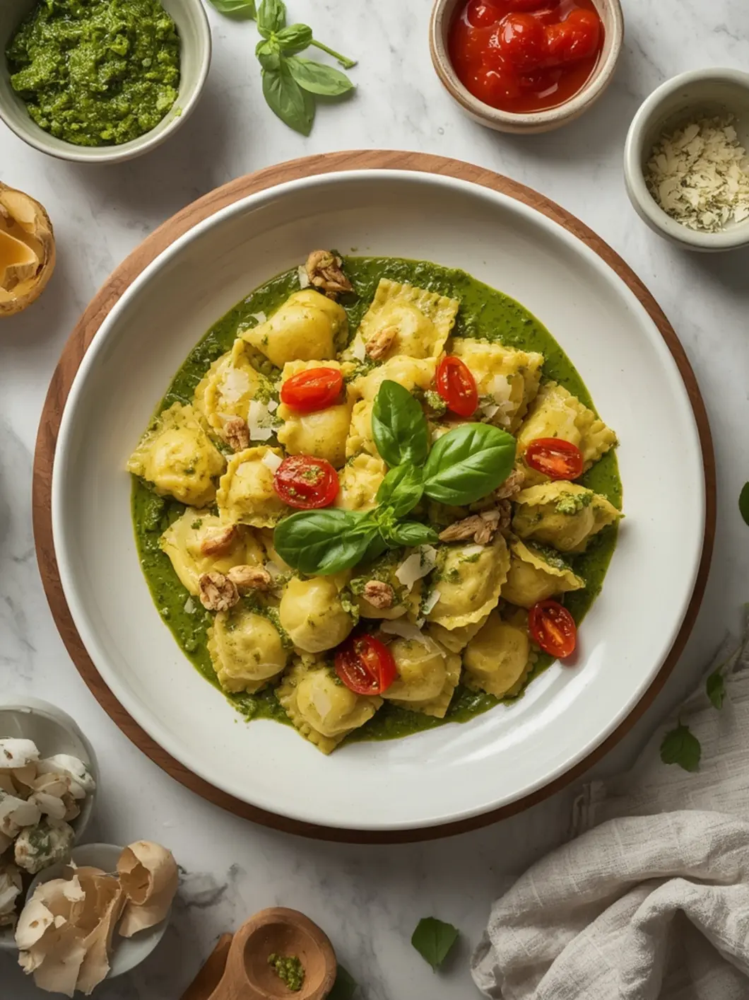 pesto tortellini 2