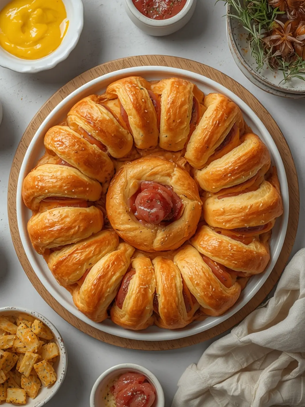 Easy 3-Ingredient Pigs in a Blanket (15-Minute Appetizers & Party Food) 2 pigs in a blanket 2