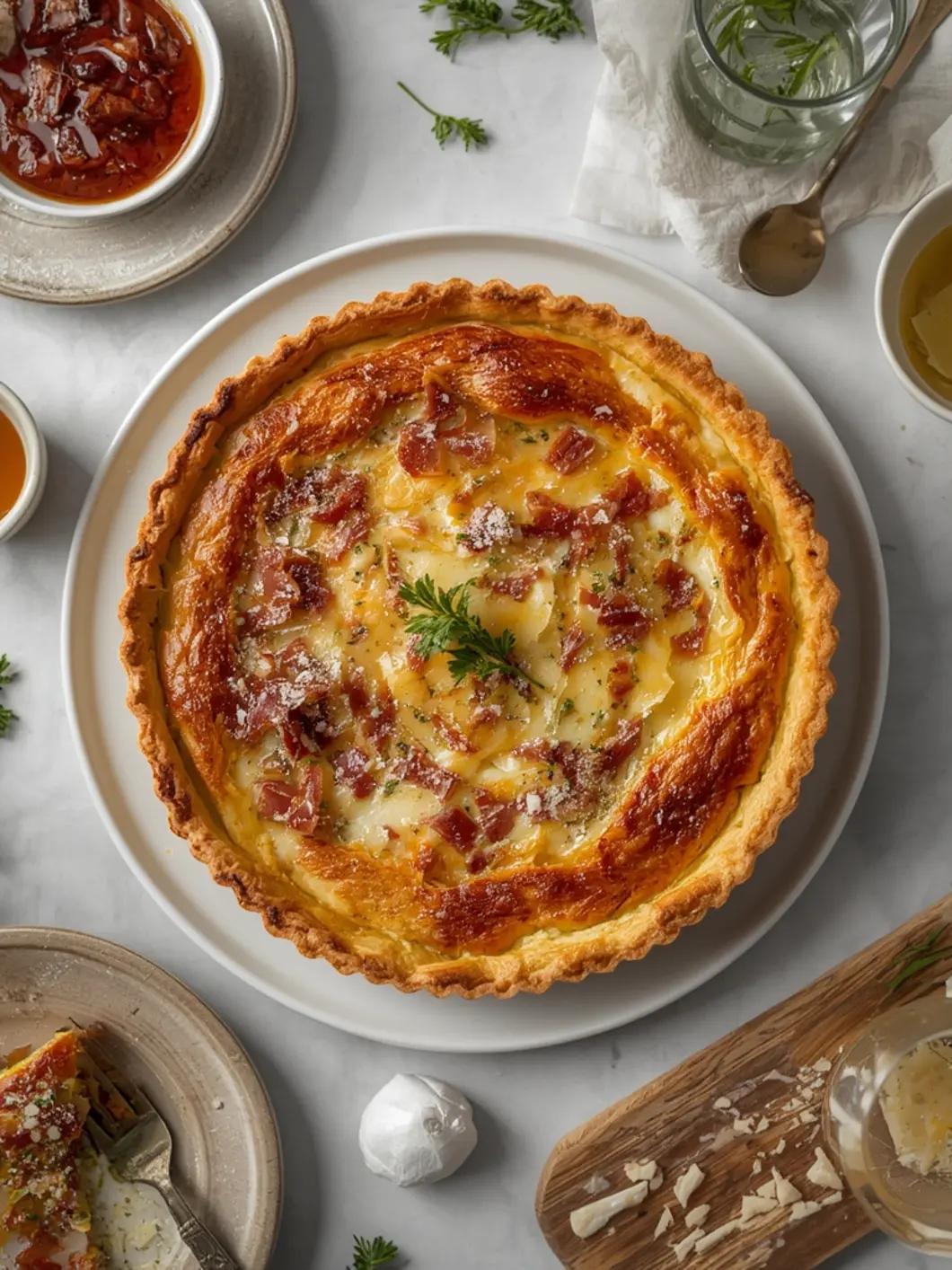 Perfectly Creamy Quiche Lorraine in the Oven 2 quiche lorraine 2