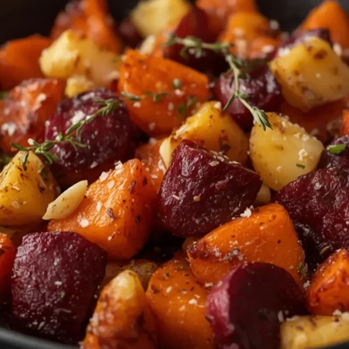 roasted root vegetables