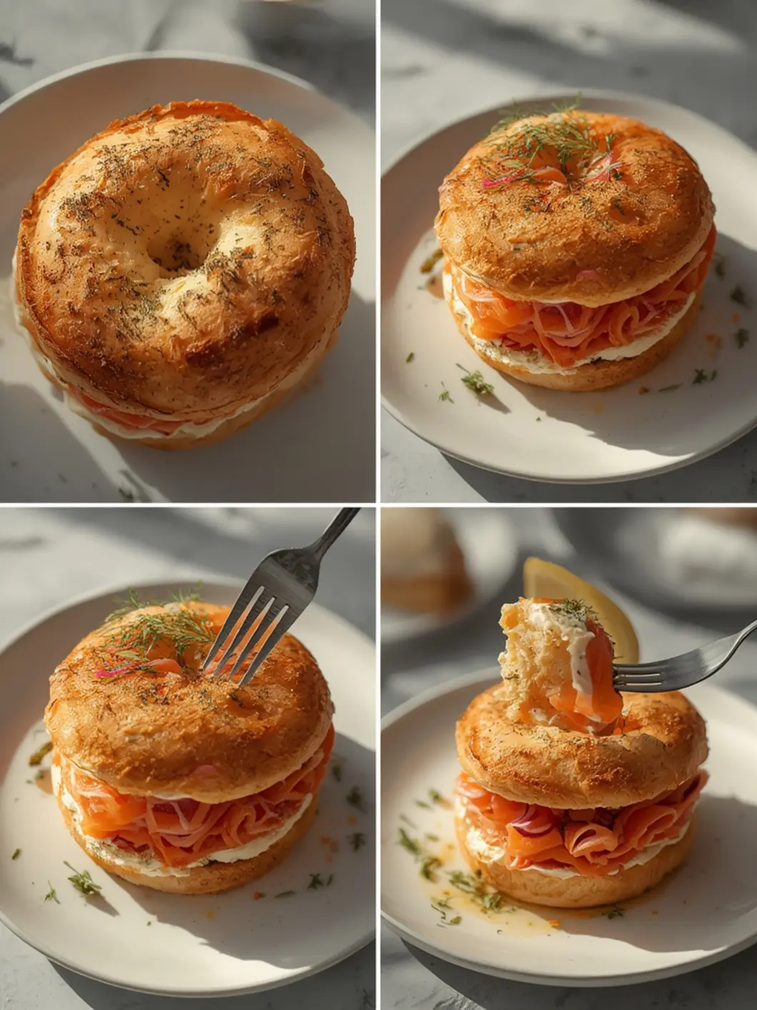 Creamy Smoked Salmon Bagel That Never Gets Soggy 3 smoked salmon bagel 1