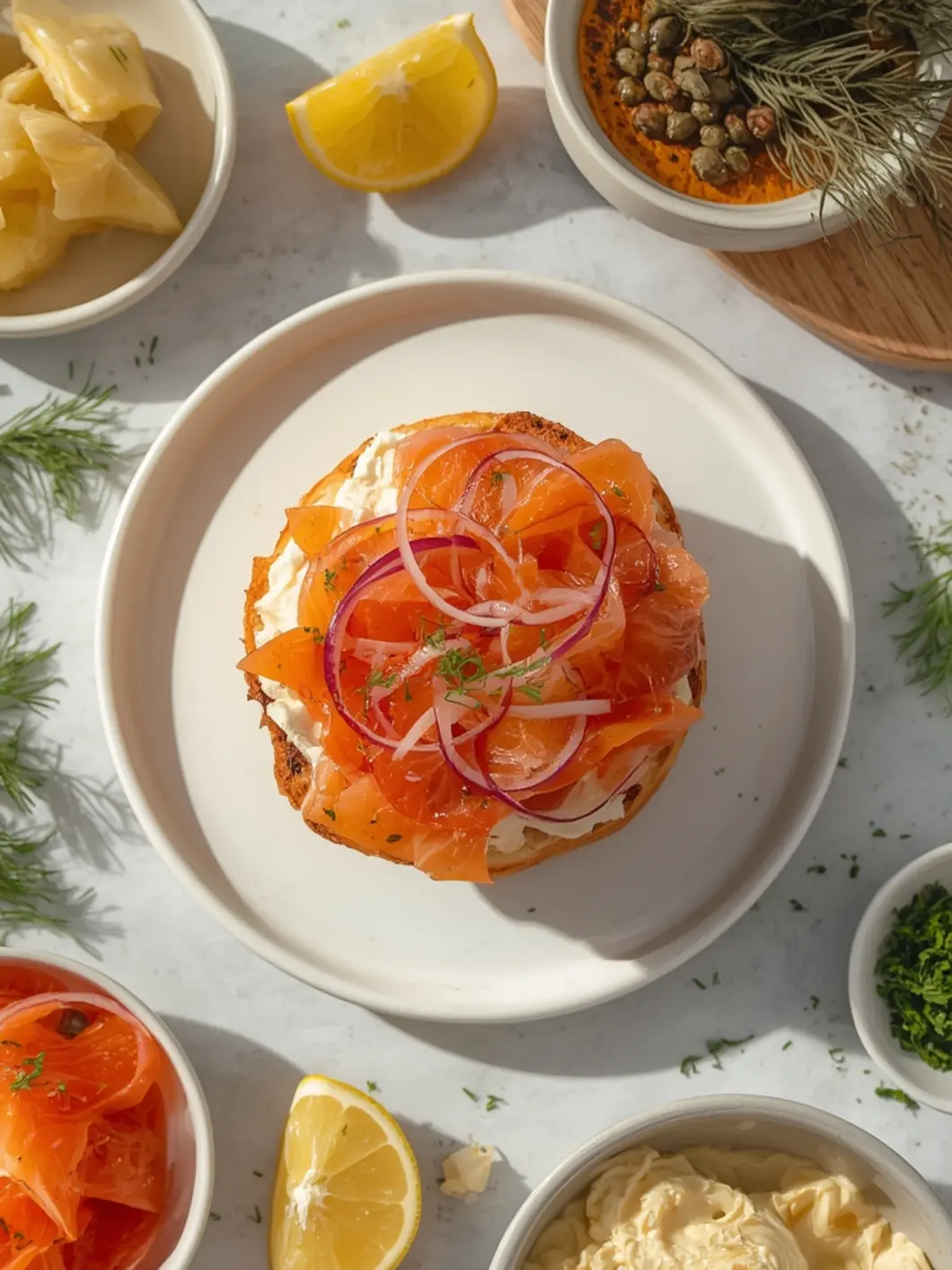 Creamy Smoked Salmon Bagel That Never Gets Soggy 2 smoked salmon bagel 2