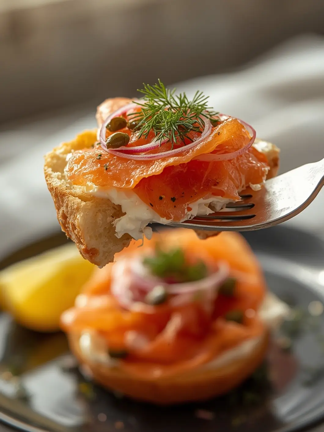 Creamy Smoked Salmon Bagel That Never Gets Soggy 4 smoked salmon bagel 3