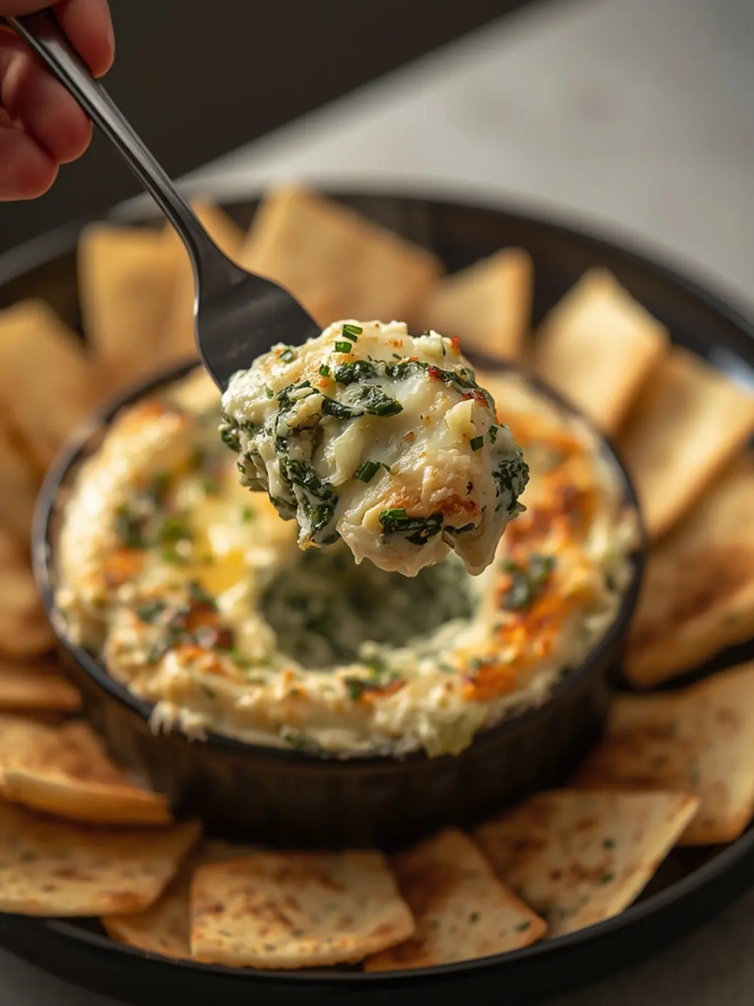 Hot Spinach Artichoke Dip Recipe (Creamy & Cheesy) 4 spinach artichoke dip 3