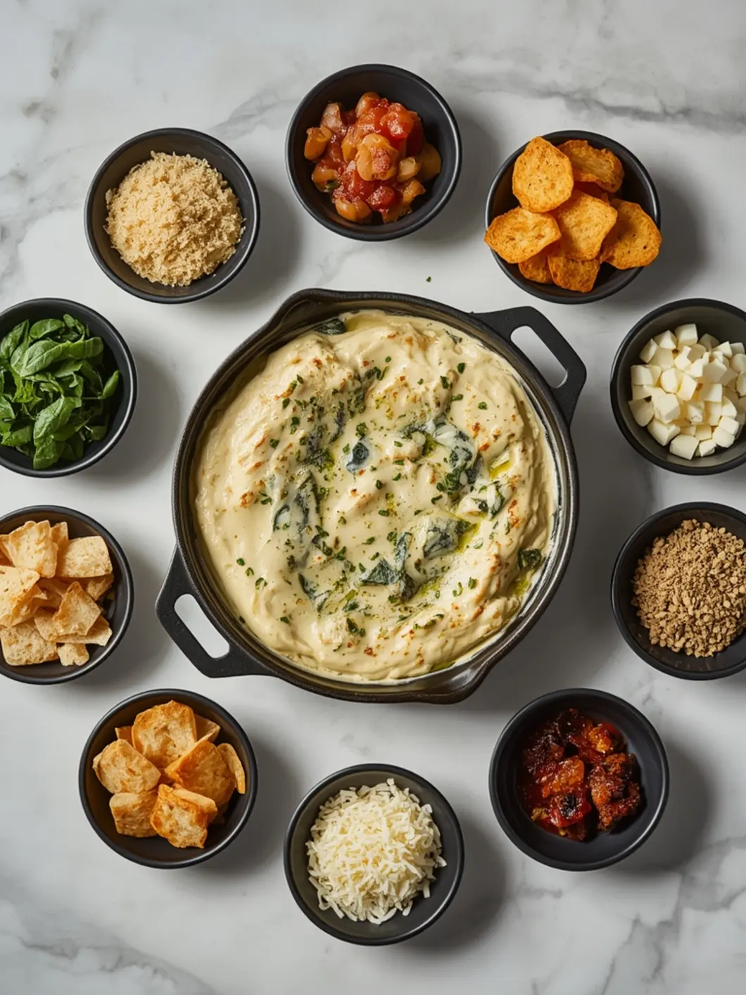 Hot Spinach Artichoke Dip Recipe (Creamy & Cheesy) 5 spinach artichoke dip variations