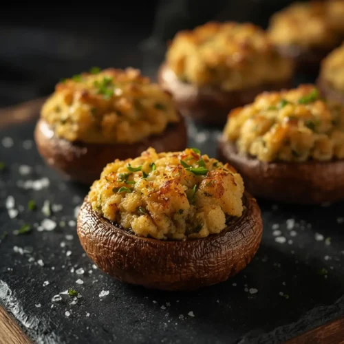 stuffed mushrooms