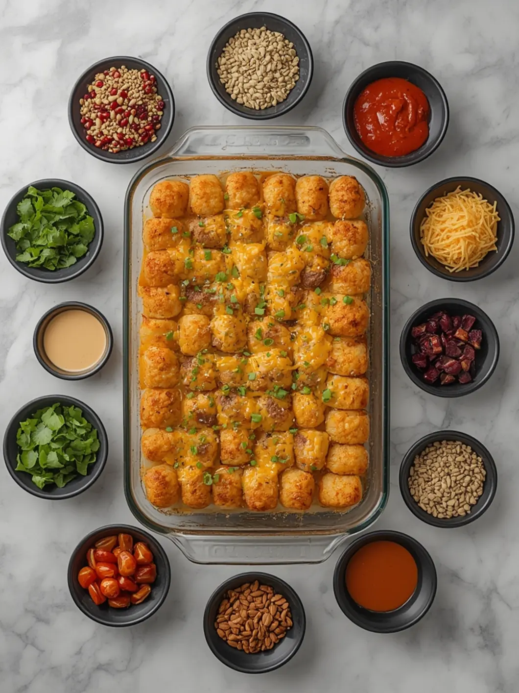 Quick 25-Minute Golden Tater Tot Breakfast Bake (Oven) 5 tater tot breakfast bake variations