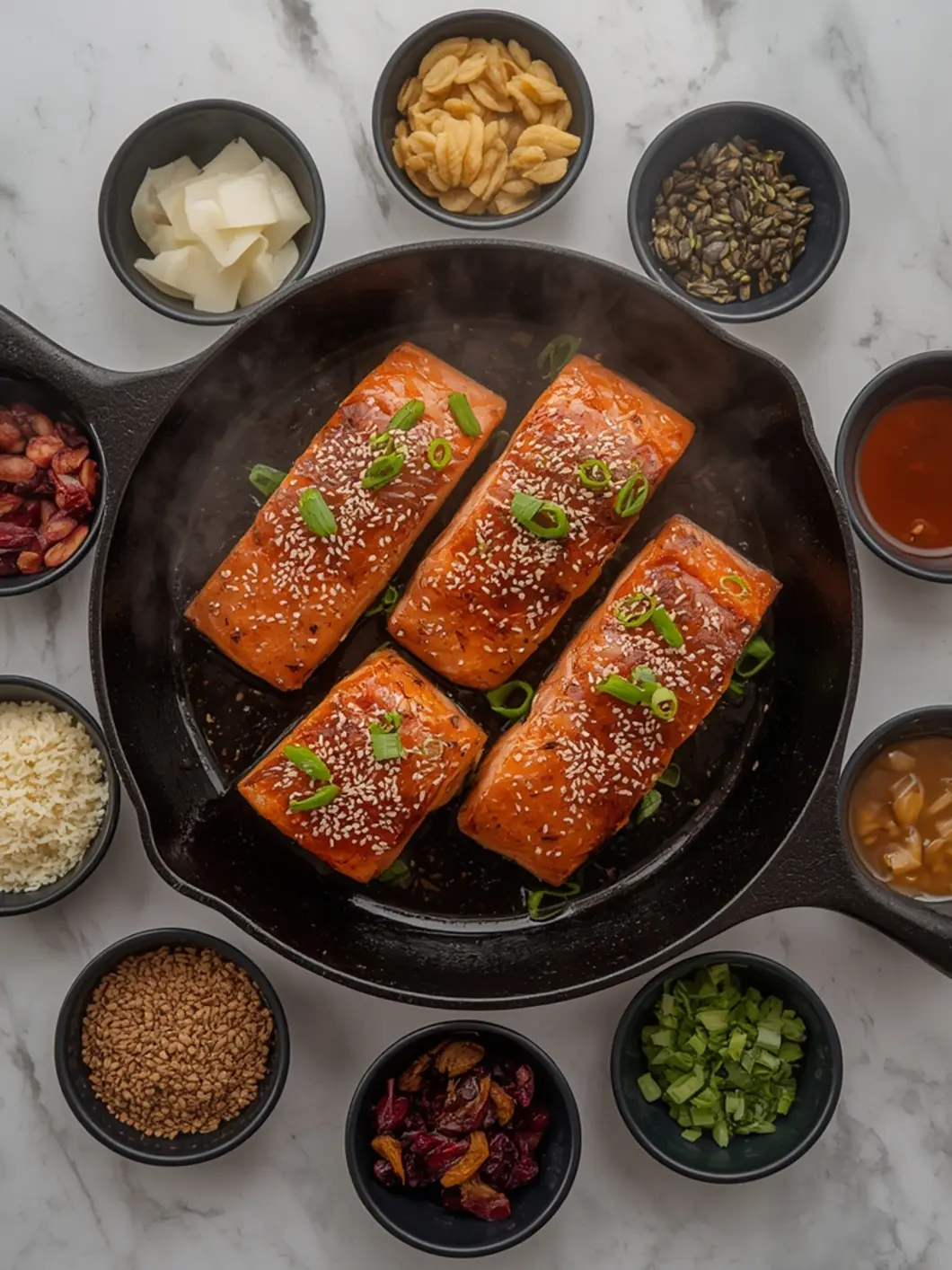 teriyaki salmon variations