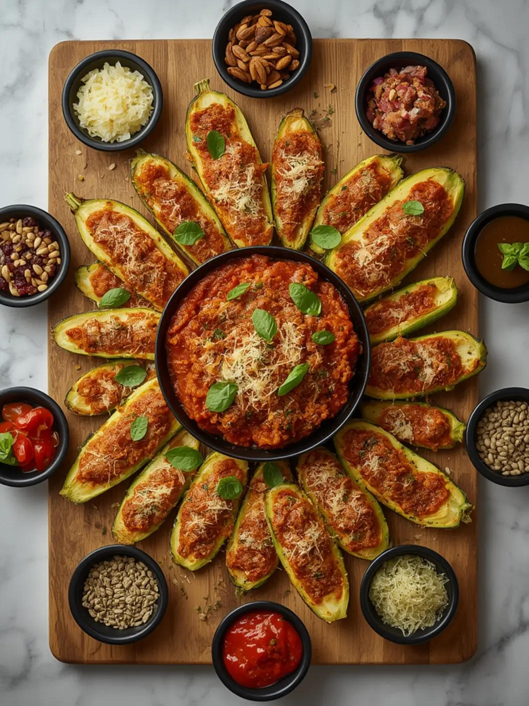 zucchini boats variations