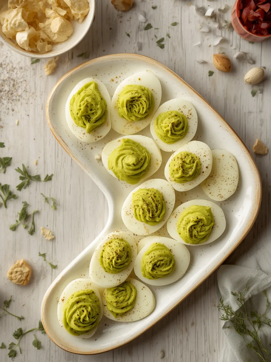 avocado deviled eggs 2
