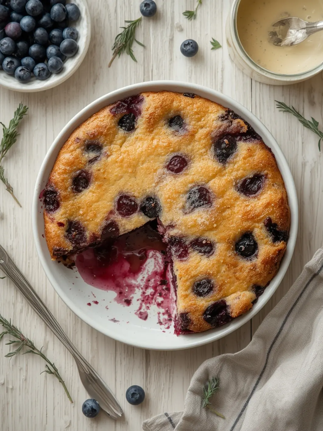 blueberry buttermilk pancake casserole weekend 2