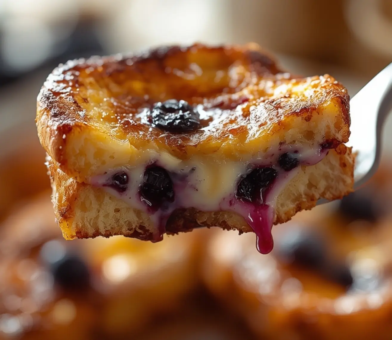 blueberry cheesecake stuffed french toast 1